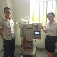 实验室喷雾干燥机用户照片